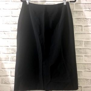 Ralph Lauren Black Pencil Skirt, Size 10